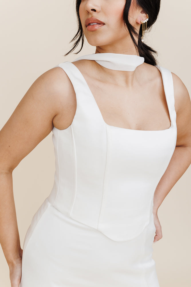 Brautschal aus Chiffon